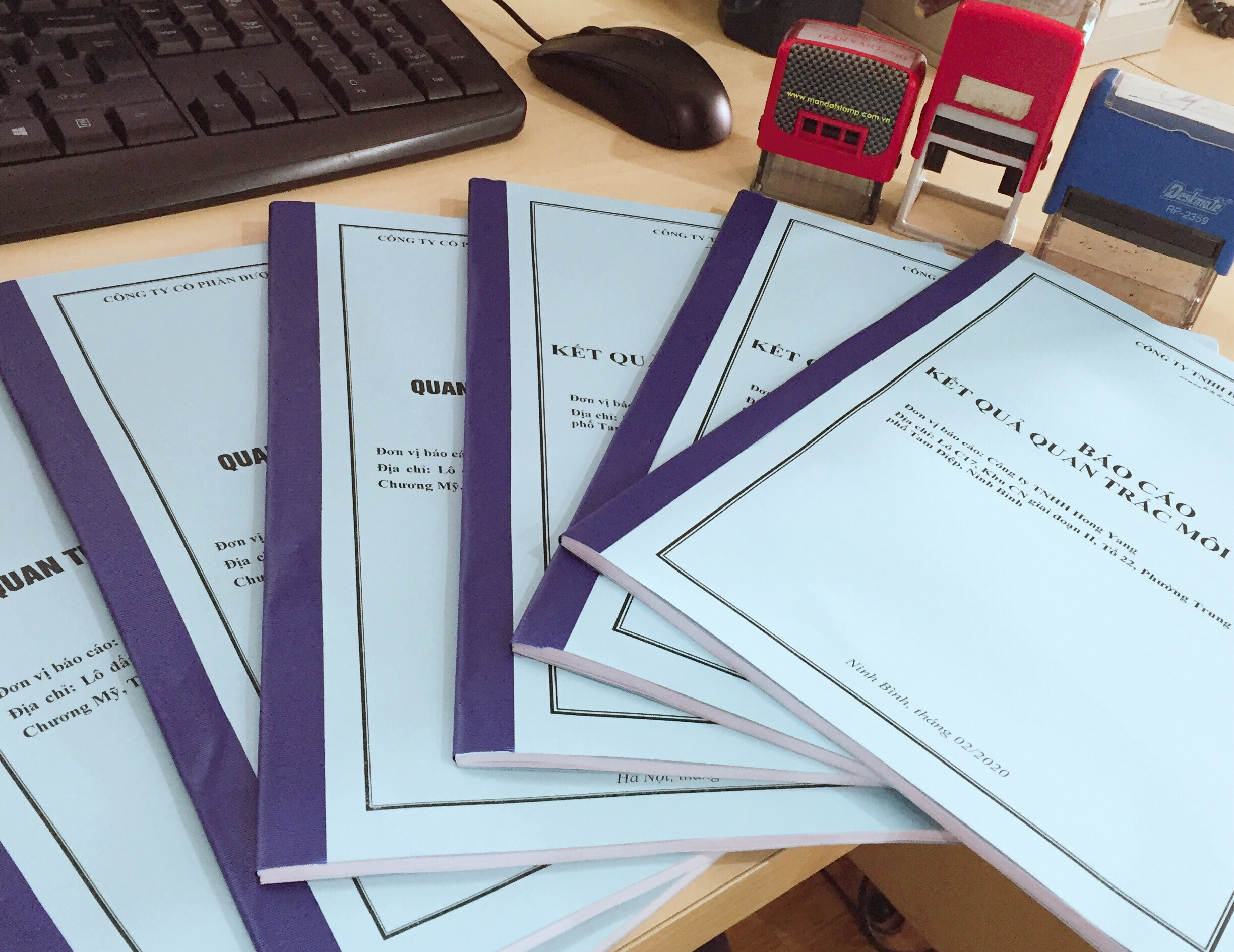 Báo cáo công tác bảo vệ môi trường