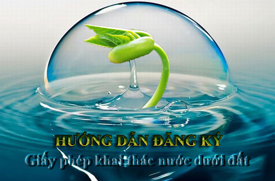 Giấy phép khai thác nước ngầm